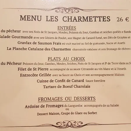 Logis Restaurant Les Charmettes فندق 3*